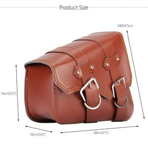 Alforjas para Motocicleta, Bolsa de Equipaje de Cuero PU para Motocicleta y Vehículos Eléctricos - Product Image 6