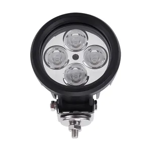 Lampu kerja Led Super terang 40W, lampu kerja Led putih kuning, cocok untuk traktor truk Suv