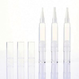 Tubos vacíos de 2ML, 3ML, 5ML para brillo labial, aceite para cutículas, esmalte de uñas, con aplicador giratorio de plástico y cepillo - Product Image 5