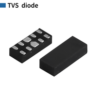 Diode TVS ESD RCLAMP3324P.TCT DFN2510-10 3224P Unidirectionnelle 3.3VWM 4.5VC Protection de circuit Originale en stock
