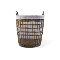 Panier organisateur de garde-manger JY en osier Vente en gros Panier organisateur de corde séparable Boîtes d'organisation de linge Panier à linge en bambou
