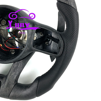 Volant en fibre de carbone forgé sur mesure pour Mercedes Benz W205 W213 W222 W223 W218 C257 CLA GLA GLC GLE GLS AMG