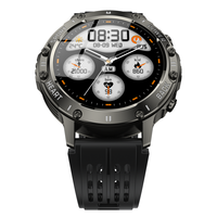 Reloj Inteligente Deportivo Unisex de Lujo, Económico y Personalizado, Resistente al Agua, con Pantalla TFT de 1.39 Pulgadas, Asistente de Voz con IA 2026, Carcasa de Aleación IP68 y Correa de Silicona