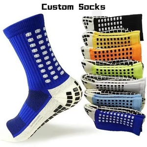 Wholesale Custom Logo Non-slip Middle Tube Soccer Football <b>Socks</b> Men Thickened Cushion Bottom Absorption High Quality - Product Image 1