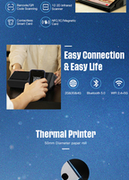 TPV de Escritorio Z100 con Cortador Automático, Compatible con Impresoras de 58 mm y 80 mm