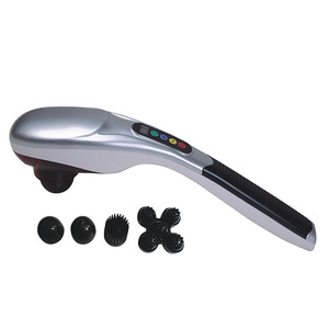 Mini Elektrische Draadloze Oplaadbare Vibrerende Handheld Back Full Body Massager Met Warmte Voor Atleten Diep Weefsel Chiropractie - Product Image 2