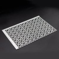 Paneles Perforados Decorativos para Jardín, Personalizables con Patrones Huecos para Uso en Barandillas, Pantallas y Muebles