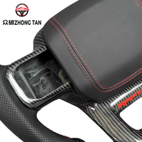 Volant sport LED en fibre de carbone forgée à 3 branches de 40 mm pour Trailblazer Ranger Raptor Pickups – Amélioration directe