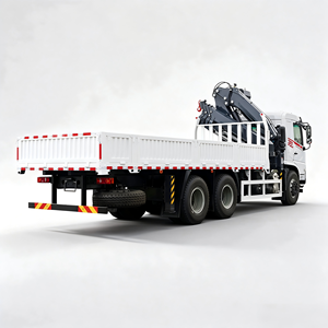 รถบรรทุกติดเครนไฮดรอลิกตงเฟิง 6x4 ขนาด 8 ตัน พร้อมแขนยืดไสลด์ - Product Image 1