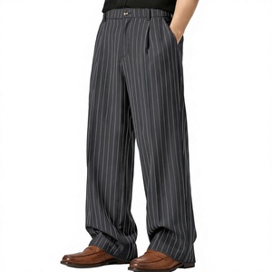 Men's Linen Harem Pants Elastic Waist <b>Drawstring</b> Casual Loose Fit Breathable Summer <b>Trousers</b> With Side Pockets - Product Image 2