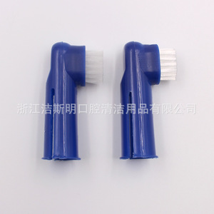 แปรงสีฟันนิ้ว TPE ขนาด 6 ซม. ขนแปรงไนลอนนุ่ม สำหรับนวดเหงือก ใช้ในบ้าน - Product Image 3