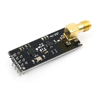 Module de transmission de données sans fil NRF24L01+ 2.4G / Version améliorée NRF24L01 2Mbit/s avec plaque adaptatrice de socket NRF24L01
