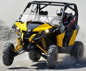 Parabrisas Delantero Ventilado para UTV Can-Am <span class=keywords><strong>Maverick</strong></span> <span class=keywords><strong>1000R</strong></span> / Max / <span class=keywords><strong>Turbo</strong></span> / <span class=keywords><strong>Turbo</strong></span> Max 2013-2018 - Product Image 3