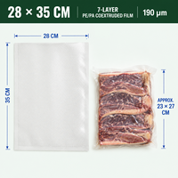 Sacs de compression sous vide en film plastique imperméables pour le rangement, avec valve, multipack jumbo