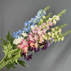 Fleur artificielle Suzume II, hibiscus unique, 106 cm, réaliste, pour décoration de mariage - Product Image 2