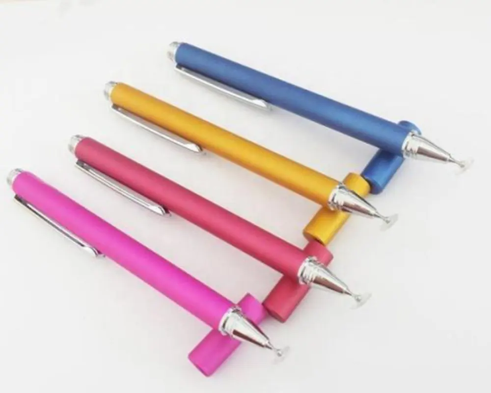צבעוני דיסק פרייר קיבולי עט ציור Stylus מגע מסך עטים עבור iPhone iPad סמסונג טלפון Tablet עיפרון אבזרים