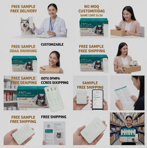 PENJUALAN HEBAT Alat Tes Giardia Anjing Piaraan Veterinaria untuk Diagnostik Hewan, Tes Kutu, Peralatan Diagnostik Veteriner - Product Image 1