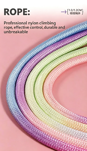 Customizable dog anti-explosion shock-proof P-string for medium-large-sized dogs, pet <b>rope</b>, dog <b>chain</b>, dog training <b>rope</b> - Product Image 5