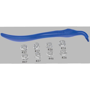 Kit de Moldes de Impresión Estética para Dientes Posteriores, Juego de Sellos Oclusales para Restauración Dental - Product Image 1
