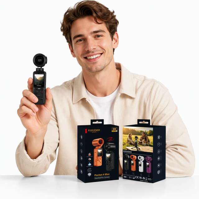 Video Camera 1080P Low Illumination Self Shooting Vlog Cam Rotatable Lens Portable Pocket Sized Digital Camcorder Travel Outdoor