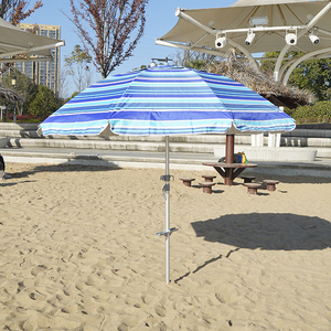 Hitree 2024 nueva sombrilla <span class=keywords><strong>de</strong></span> <span class=keywords><strong>playa</strong></span> para jardín al aire libre paraguas plegable para Patio al aire libre refugio portátil para el sol y el clima - Product Image 5