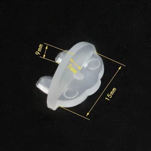Clips de fixation en plastique pour portes en verre, matériel de montage pour armoire de rangement, utilisation au bureau, installation facile, design minimaliste - Product Image 3