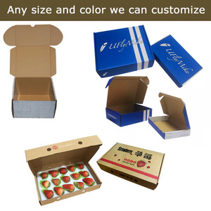 Scatola di spedizione in cartone ondulato Kraft stampata personalizzata consegna postale con specifiche in alluminio - Product Image 6