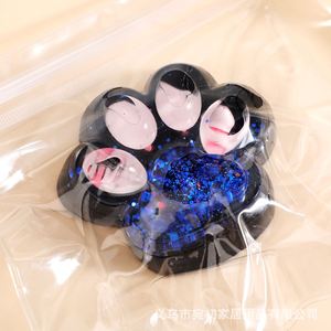 ของเล่นบีบซิลิโคนโมจิรูปโดนัทน่ารัก คุณภาพสูง ทำจาก TPR แบบวาฟเฟิล ช่วยผ่อนคลายมือและบรรเทาความเครียด - Product Image 2