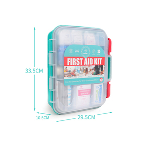 Botiquín de primeros auxilios multiusos OSHA de 358 piezas, suministros médicos profesionales para oficina en casa, estuche rígido para emergencia, escuela, negocios - Product Image 4