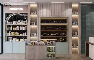 Conception d'intérieur de pharmacie entièrement personnalisée, écologique et durable |   Solutions d'étagères lumineuses LED sur mesure pour l'affichage en magasin - Product Image 3