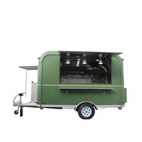 Remorque de cuisine commerciale pour restaurant, bar et restauration rapide, conteneur mobile de 20 pieds et 40 pieds pour la vente de pizzas, de glaces et de snacks