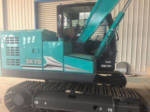 รถขุดไฮดรอลิก Kobelco SK70 แบบตีนตะขาบ ขนาด 3 ตัน พร้อมบุ้งกี๋ขุดขนาด 0.18 ลูกบาศก์เมตร อุปกรณ์ก่อสร้าง - Product Image 3