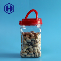 Vente en gros bocal en plastique jetable pour épices récipients alimentaires pour collations pour biscuits chocolats couvercles pour emballage de pile de biscuits au miel