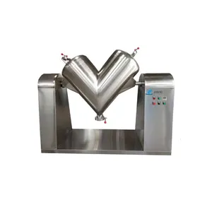 Produsen Penjualan Langsung dari Stainless Steel Otomatis Tipe V Mixer Logam Bubuk Aditif Mixer