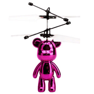 Trẻ em sạc hồng ngoại điều khiển từ xa bay gấu cử chỉ cảm biến máy bay cho đồ chơi ngoài trời - Product Image 1