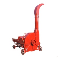 Broyeur d'herbe mobile / hache-paille / machine de traitement du fourrage pour l'élevage de bovins à vendre