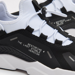 Sneakers Sportive <span class=keywords><strong>da</strong></span> Uomo Personalizzabili OEM/ODM, Spedizione Rapida, Modello Basso con Dettagli Riflettenti, Colore Rosso e Nero - Product Image 3