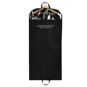 Sac <span class=keywords><strong>de</strong></span> rangement transparent en non-tissé pour robes, sac <span class=keywords><strong>de</strong></span> voyage suspendu pour vêtements avec trou pour cintre, sac <span class=keywords><strong>de</strong></span> transport pour robe <span class=keywords><strong>de</strong></span> mariée - Product Image 3