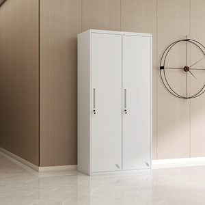 Armadio Moderno in Acciaio Regolabile Homniture con Grande Capacità per Camera da Letto e Soggiorno - Product Image 2