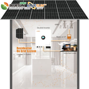 Système solaire connecté au réseau industriel BLUESUN 50 kW 60 kW, kit complet <span class=keywords><strong>de</strong></span> panneaux solaires, haute efficacité, pour usage commercial - Product Image 6