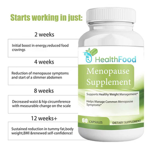 Cápsulas de Suplemento para la Menopausia en Adultos, Directo de Fábrica, con Extracto de Hoja de Té Verde, Favorece el Control de Peso Saludable y la Salud Glucosa - Product Image 5