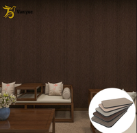 Panneau mural moderne en PVC ignifuge à texture multiple pour la maison