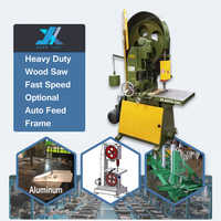 JX AUTO CNC Foresterie Bois arbre scie à ruban machine de découpe avec alimentation automatique machine de traitement