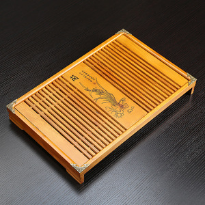 Solid Wood <b>Tea</b> <b>Tray</b> Drawer Type Drainage Kung Fu <b>Tea</b> Set <b>Tray</b> Water Receiving Chinese <b>Tea</b> Table Flat Design Durable - Product Image 3
