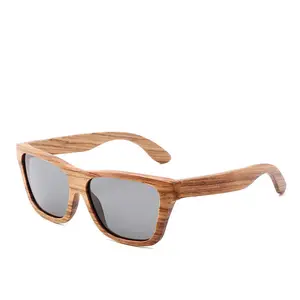 Bambus Retro Sonnenbrille Frauen Vintage polarisierte Männer Holz Sonnenbrille