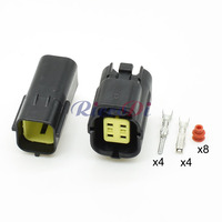 Connecteur Électrique Automobile Étanche Mâle-Femelle 4 Broches pour Capteur d'Oxygène MAZDA KIA 174259-2 174257-2