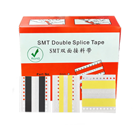 Ruban de jonction SMT jaune haute viscosité PET non-dégommant pour SMT profond, double ruban de jonction
