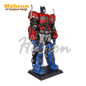 Disfraz de <span class=keywords><strong>Optimus</strong></span> Prime Personalizado con Casco 3D, Armadura y Zancos, Unisex para Adultos, Cosplay, Personaje de Película, Actuación en Eventos - Product Image 2