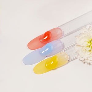 คอลเลคชั่นเจลทาเล็บเจลลี่บีน นู้ด ไอซ์ มิลค์กี้ เจลลี่ สี<span class=keywords><strong>โทน</strong></span>กลาง แรงบันดาลใจจากสีผิวธรรมชาติ เนื้อเจลลี่ผลไม้เนียนนุ่ม - Product Image 5