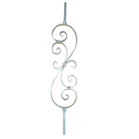 Rosettes en fer forgé pour clôture, portail et escalier Croix en fer forgé porte en fer forgé utilisée